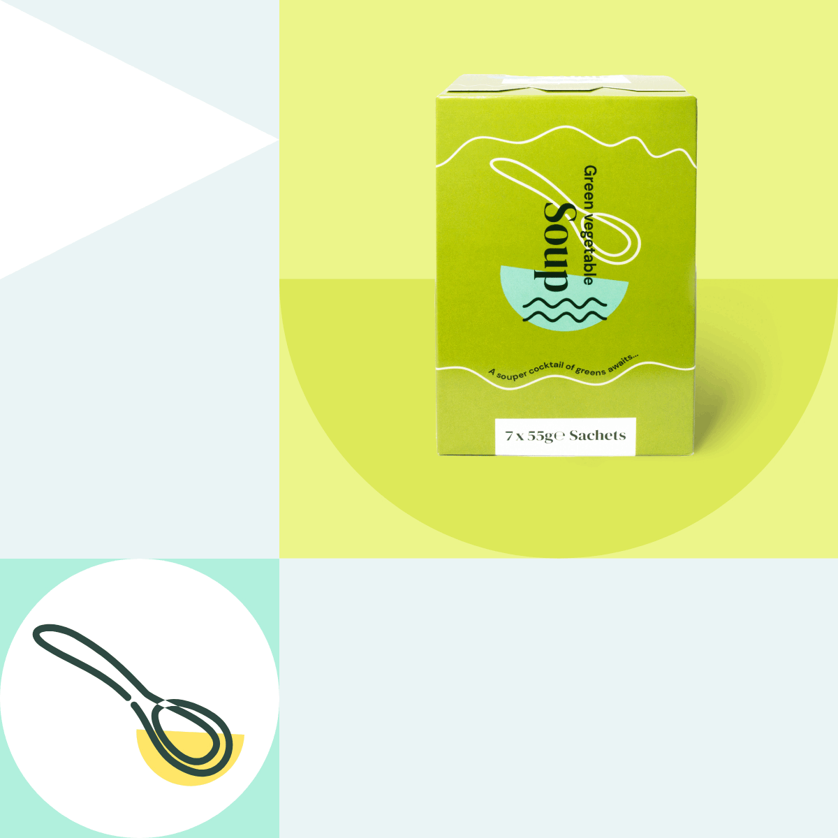 Vegan Green Vegetable Soup (pack of 7 - for NHS patients)