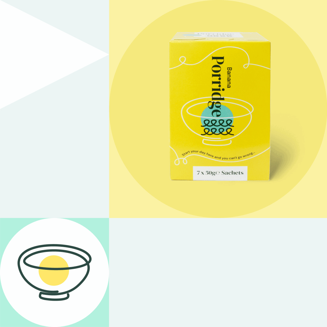 Vegan Banana Porridge (pack of 7 - for NHS patients)