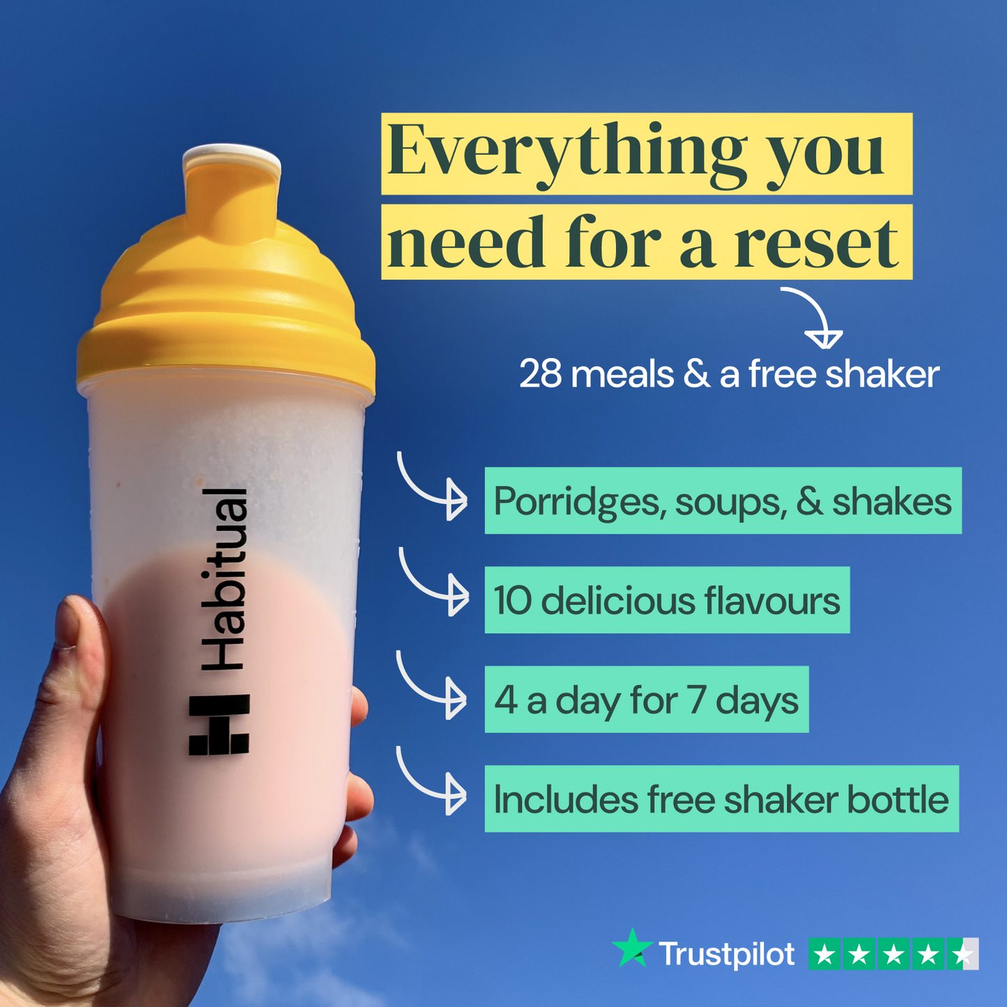 7-day reset + free shaker