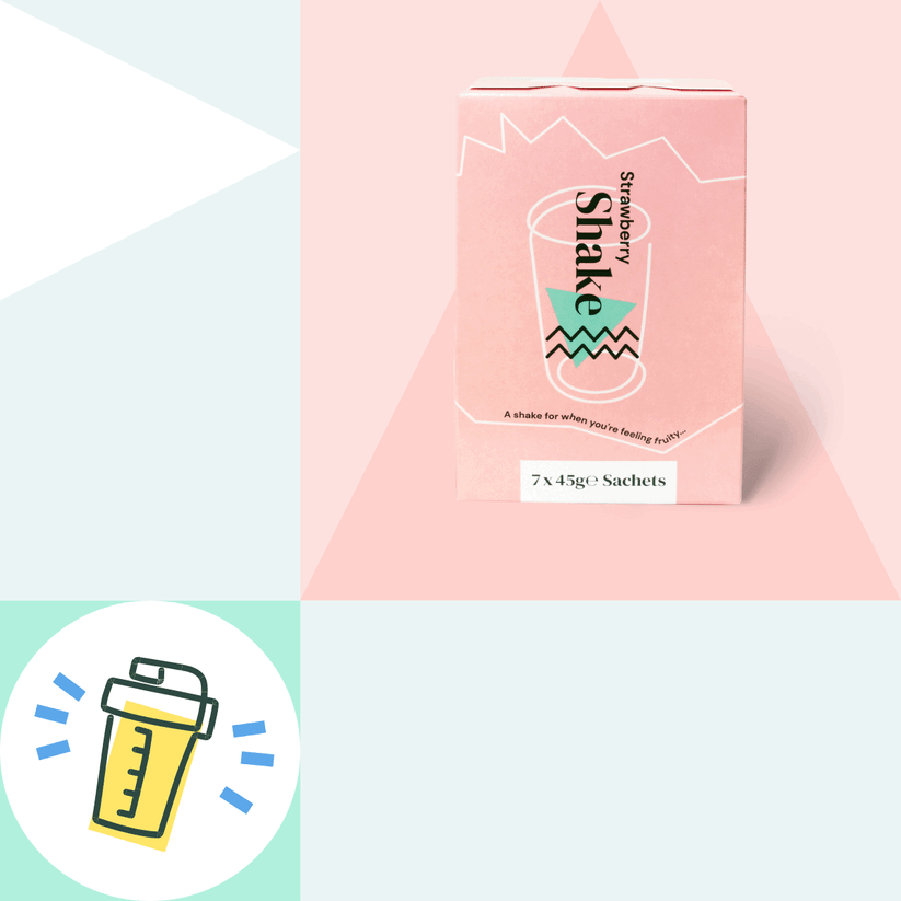 Strawberry Shake (pack of 7 - for NHS patients)