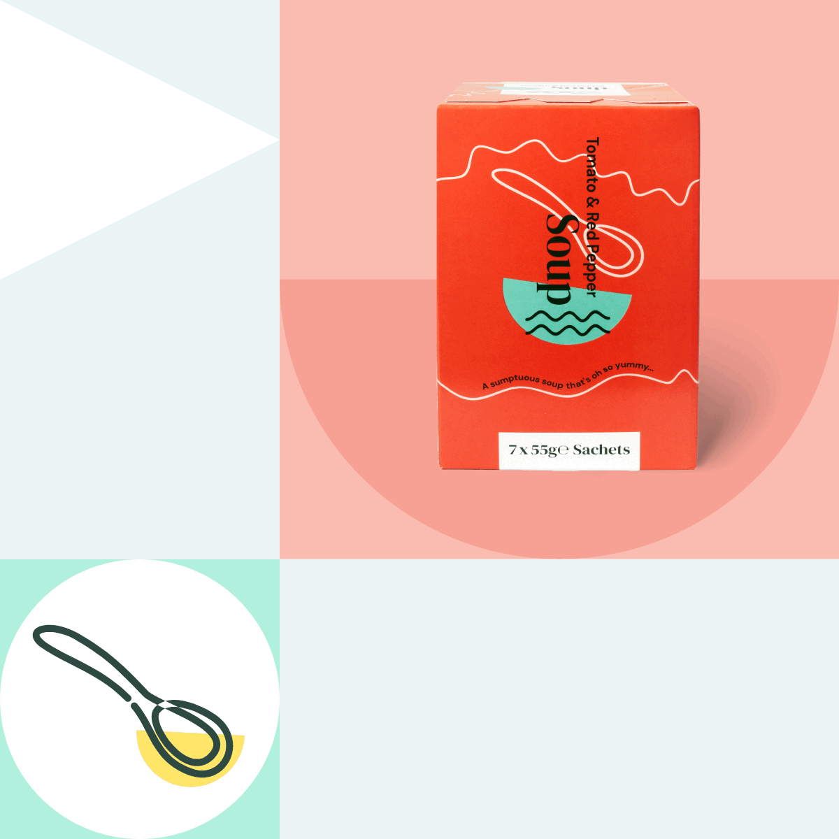 Vegan Tomato & Red Pepper Soup (pack of 7 - for NHS patients)